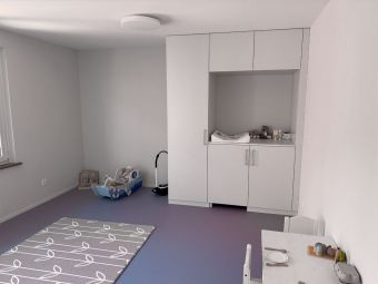 Neues Spielzimmer in der Kita. Neues Spielzimmer in der Kita.